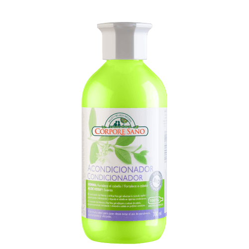 Acondicionador Fortificante Henna y Aloe Vera Corpore Sano 300 ml