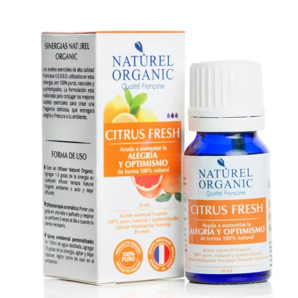 Sinergia Aromaterapia Citrus Fresh Naturel Organic 10 ml