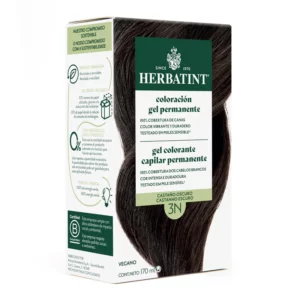 Tintura Herbatint Castaño Oscuro Natural 3N