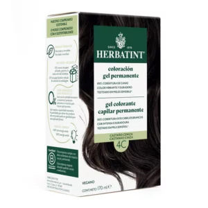 Tintura Herbatint Castaño Ceniza 4C