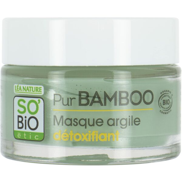 Máscara Facial Desintoxicante Arcilla y Bamboo So Bio Étic
