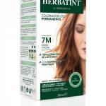 Tintura Herbatint  Rubio Caoba 7M