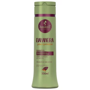 Shampoo Bananeira  Cabellos Tratados Químicamente Haskell 300 ml