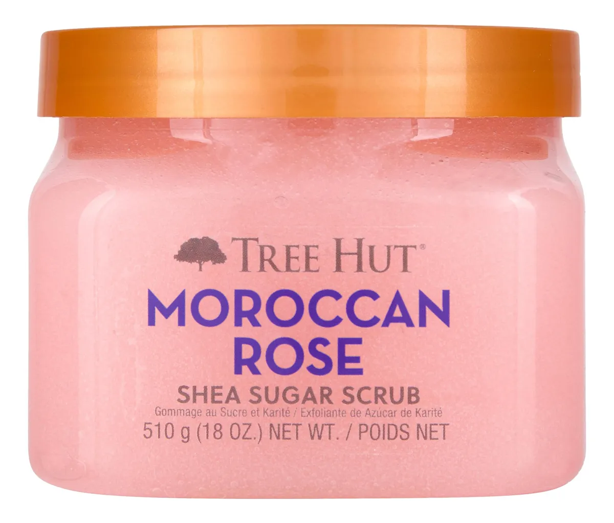 Exfoliante Corporal Shea Sugar Scrub Moroccan Rose Tree Hut 510 gr
