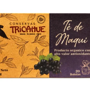 Té de  Maqui Orgánico Conservas Tricahue 20 bolsitas