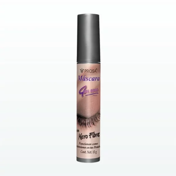 Mascara de Pestañas con Extensiones de Microfibras Prosa 13 gr