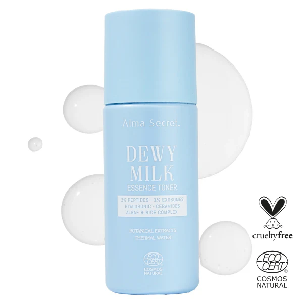 Leche Esencia Hidratante con Exosomas y Péptidos Dewy Milk 125ml Alma Secret