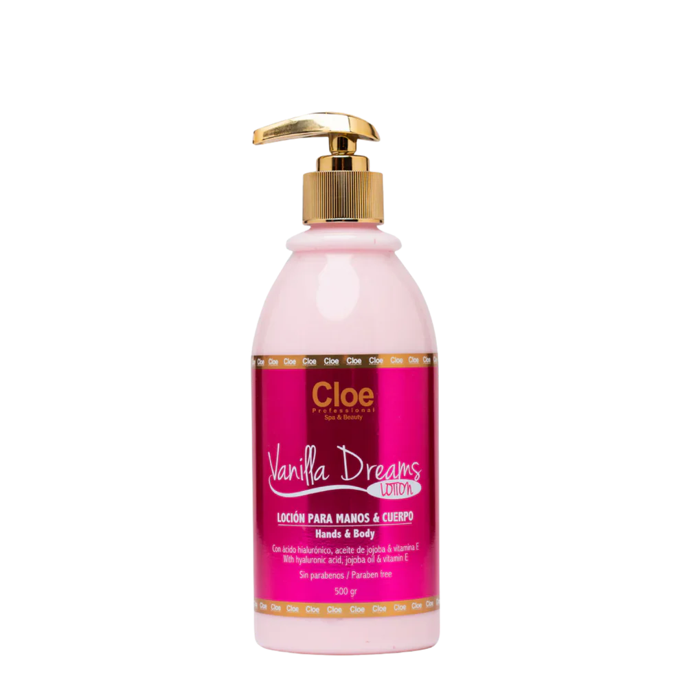 Loción para Manos y Cuerpo Vainilla Dreams Cloe 500 ml
