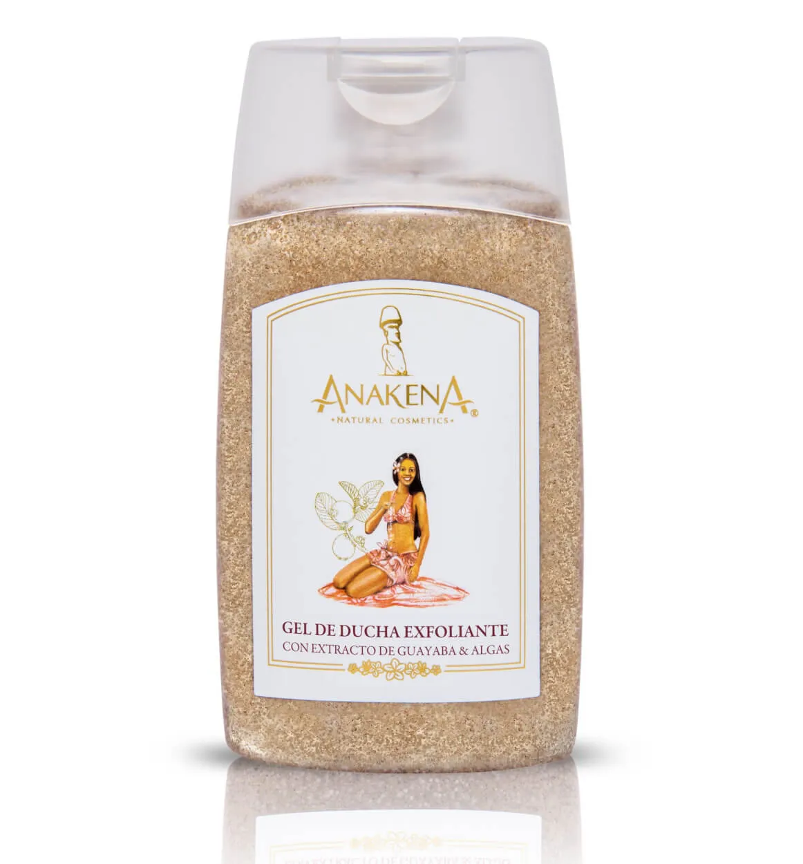 Gel de Ducha con Exfoliantes de Semilla de Uva y Perlas de Jojoba Anakena150 ml